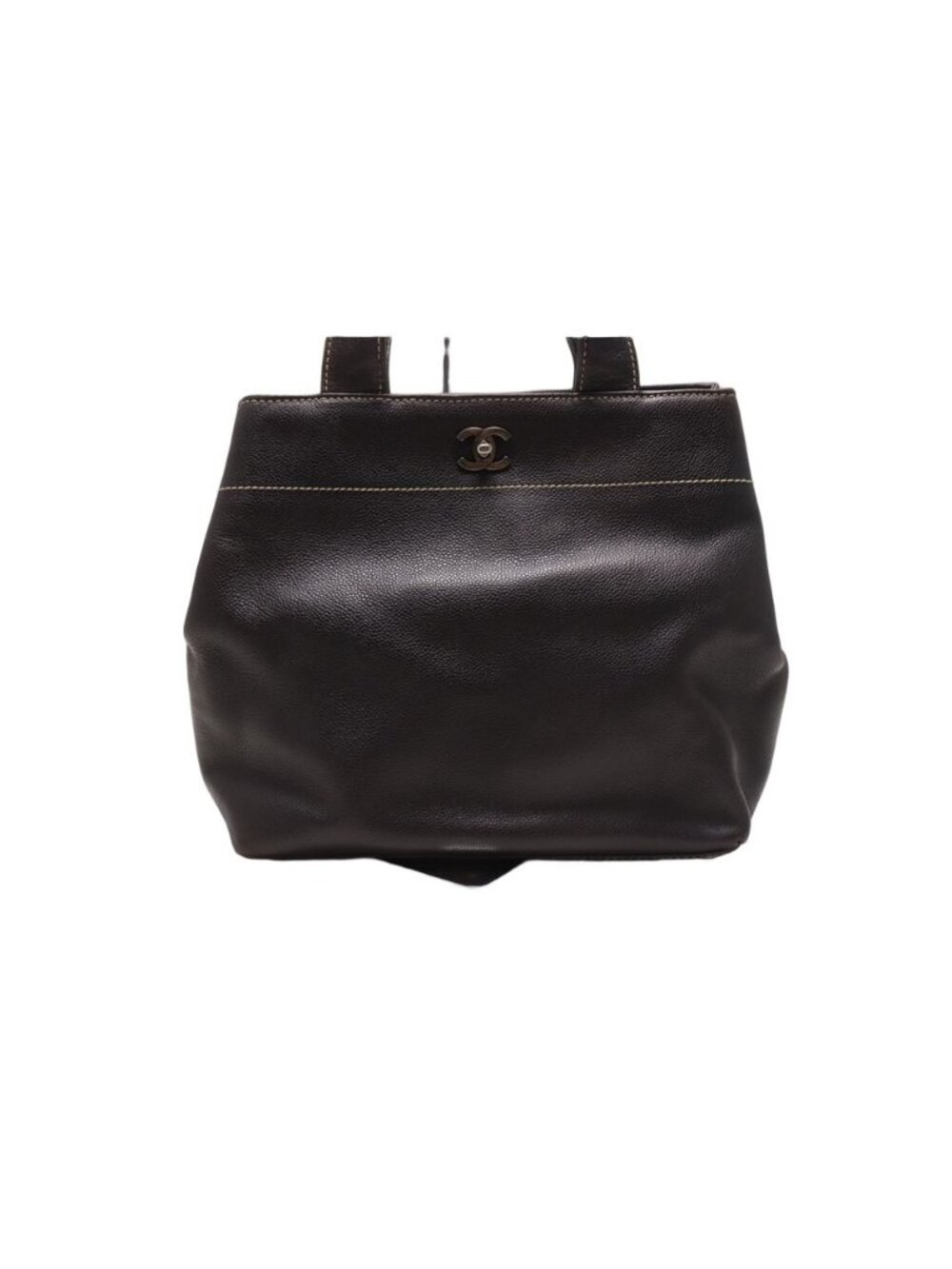 Chanel Caviar Leather Tote Bag